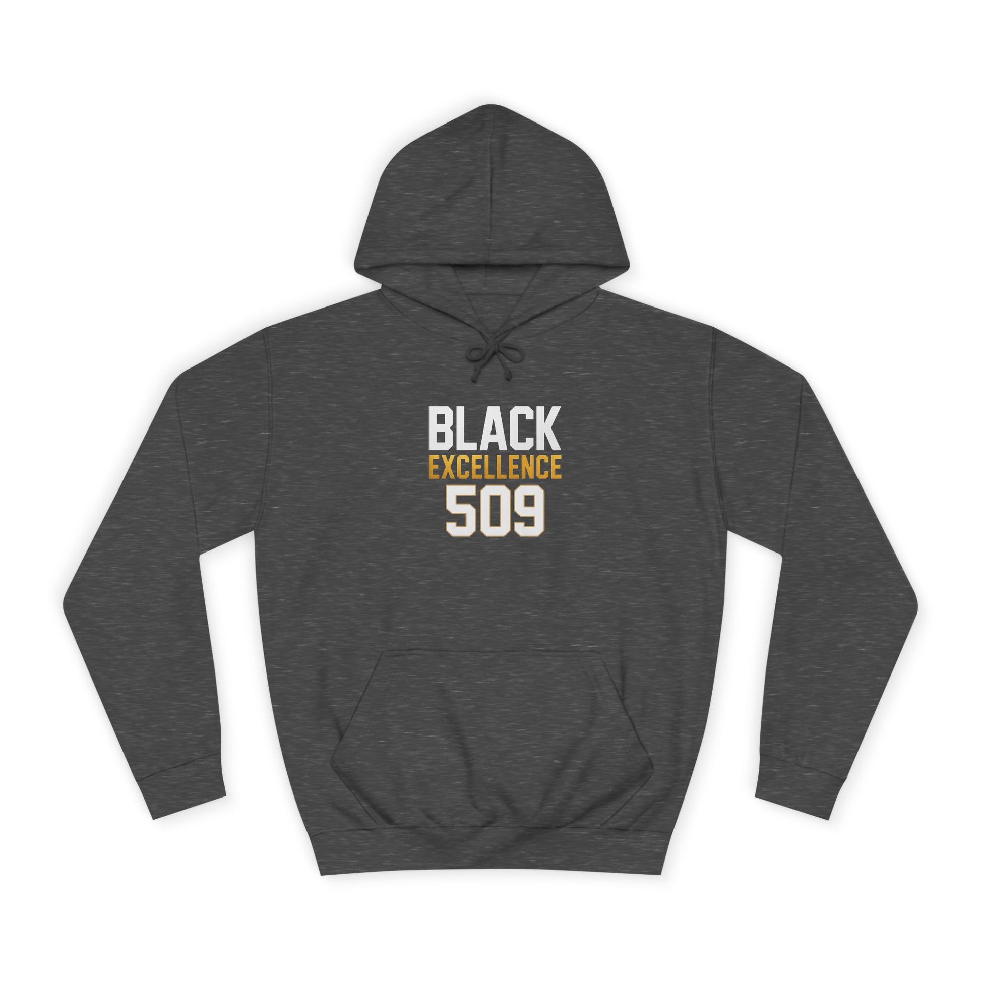 Black Excellence 509 Hoodie — College Style Pullover