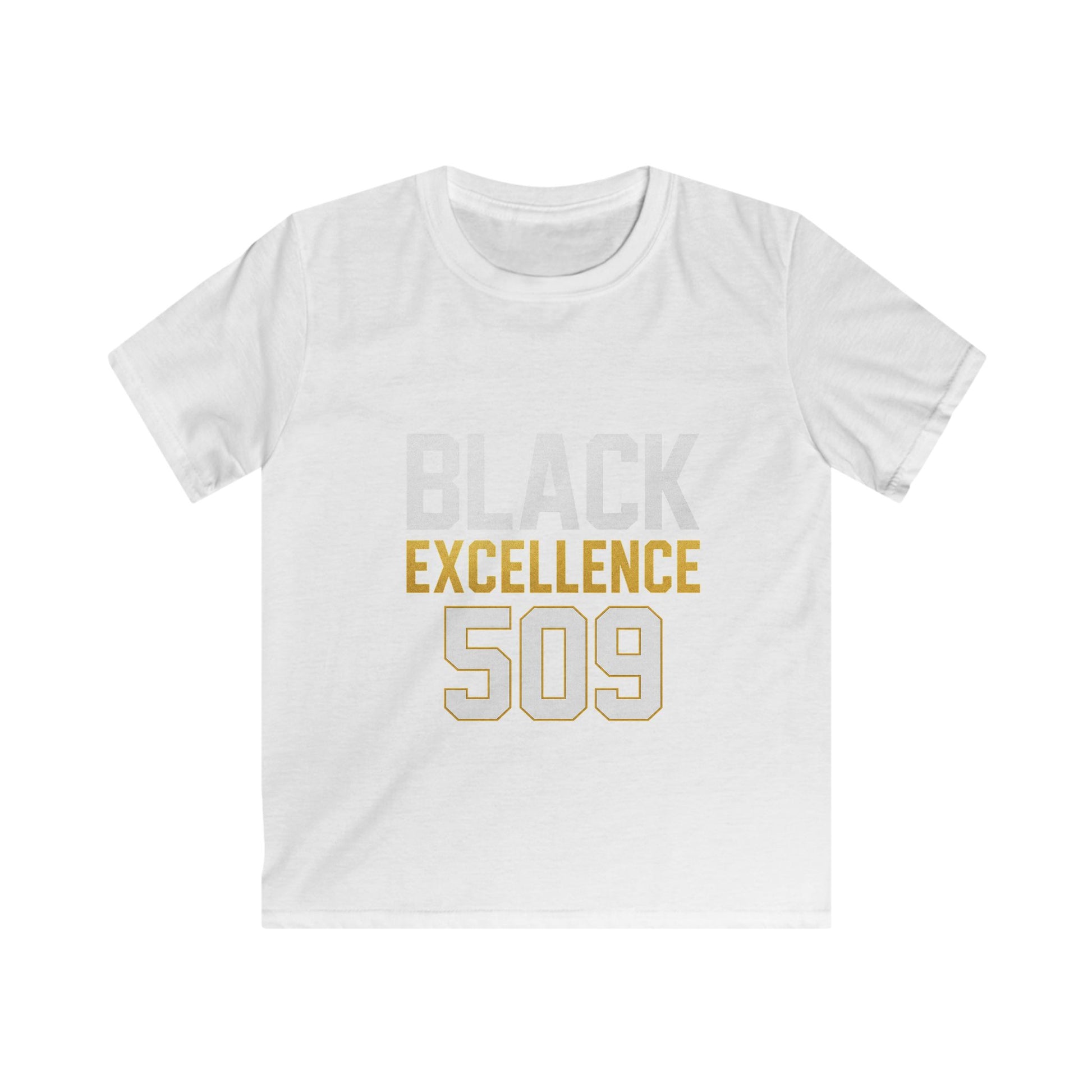 Kids Tee — "Black Excellence 509" Youth T-Shirt (Pride/Community)