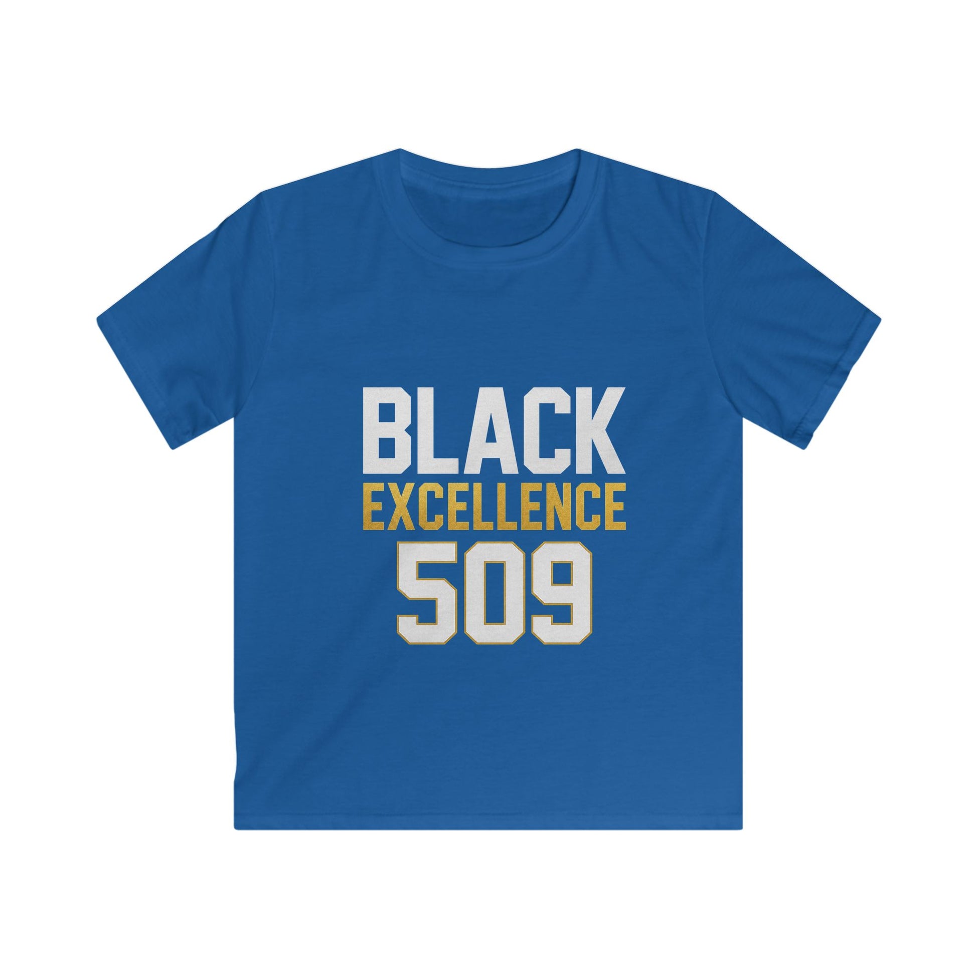 Kids Tee — "Black Excellence 509" Youth T-Shirt (Pride/Community)