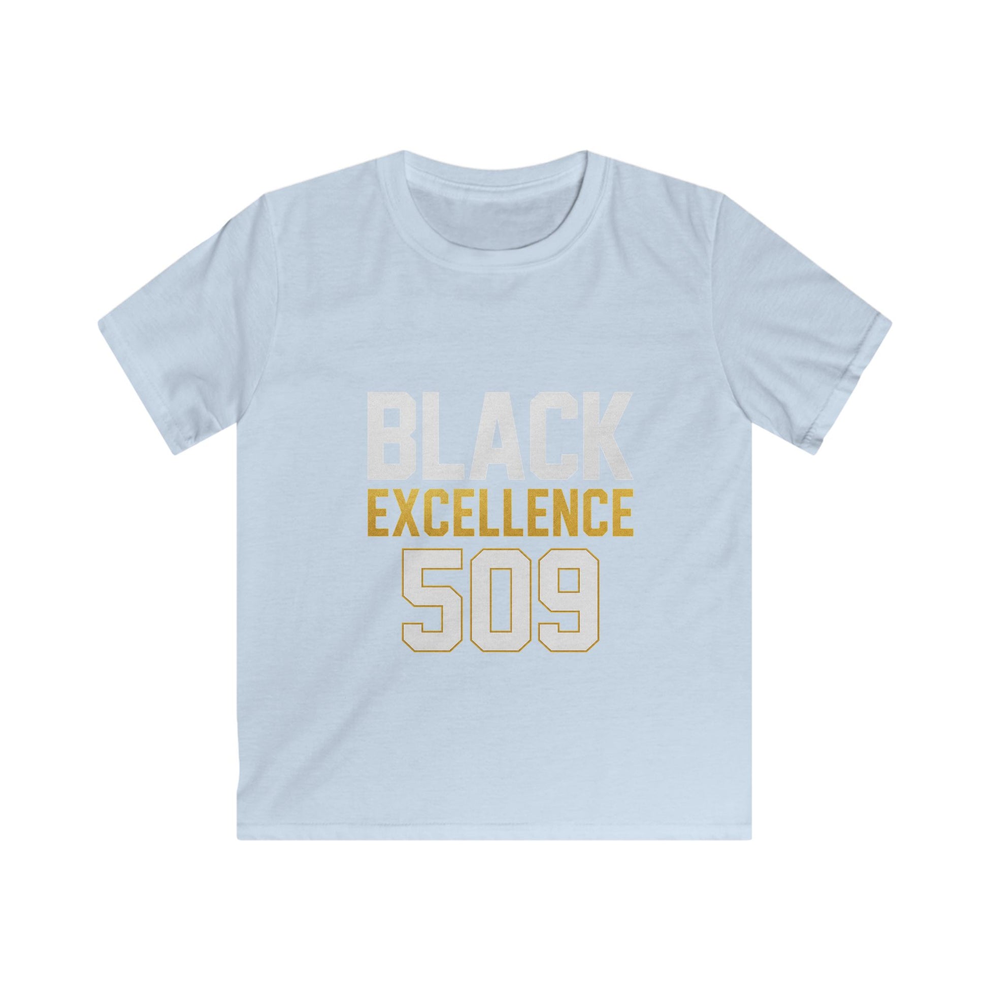 Kids Tee — "Black Excellence 509" Youth T-Shirt (Pride/Community)