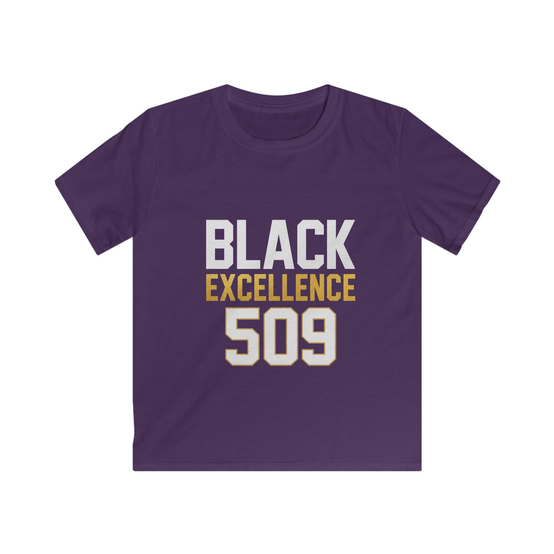 Kids Tee — "Black Excellence 509" Youth T-Shirt (Pride/Community)