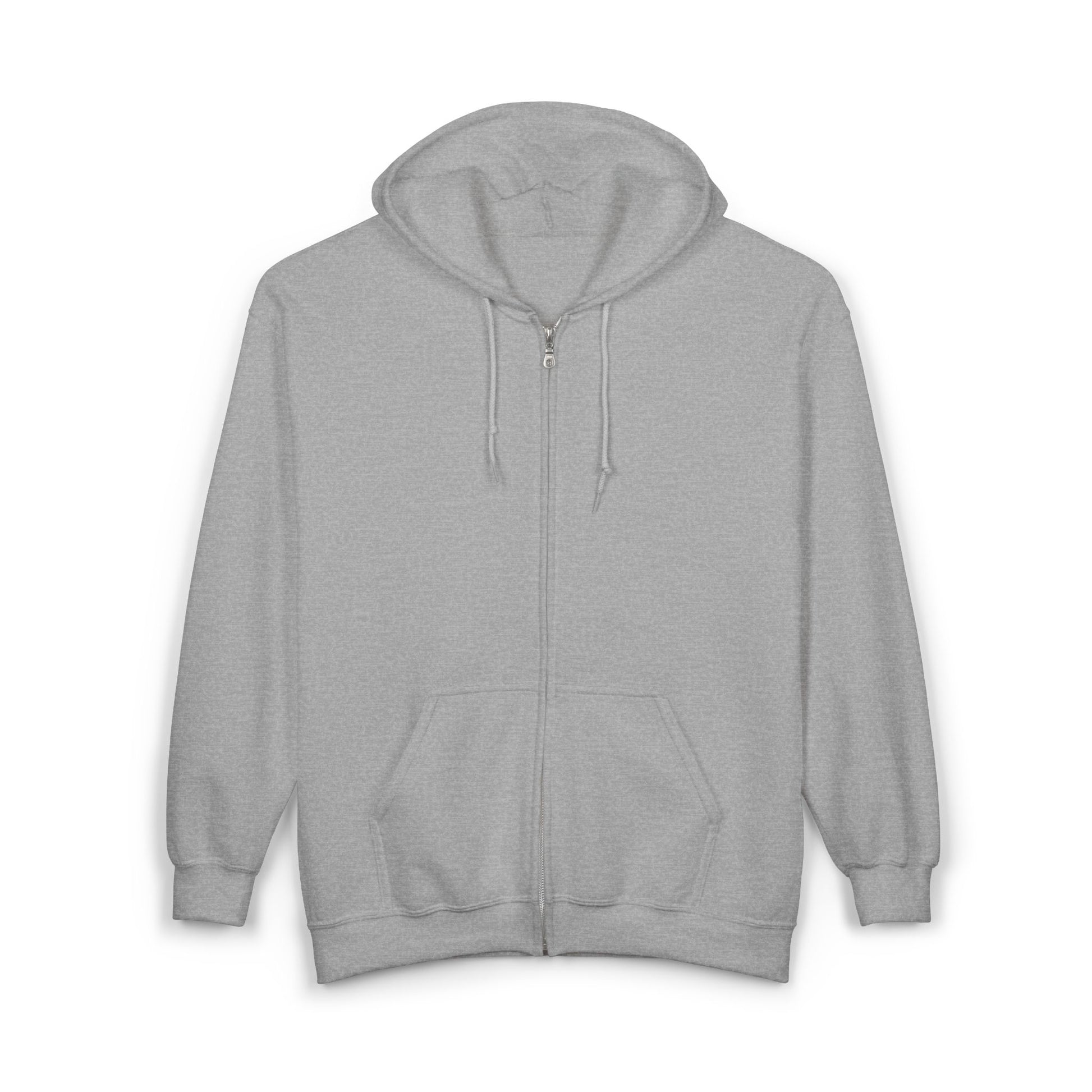 Cozy Full Zip Hoodie for All Occasions | Comfortable Unisex Zip-Up Sweatshirt | Relaxed Style, Gift for Friends, Perfect for Layering