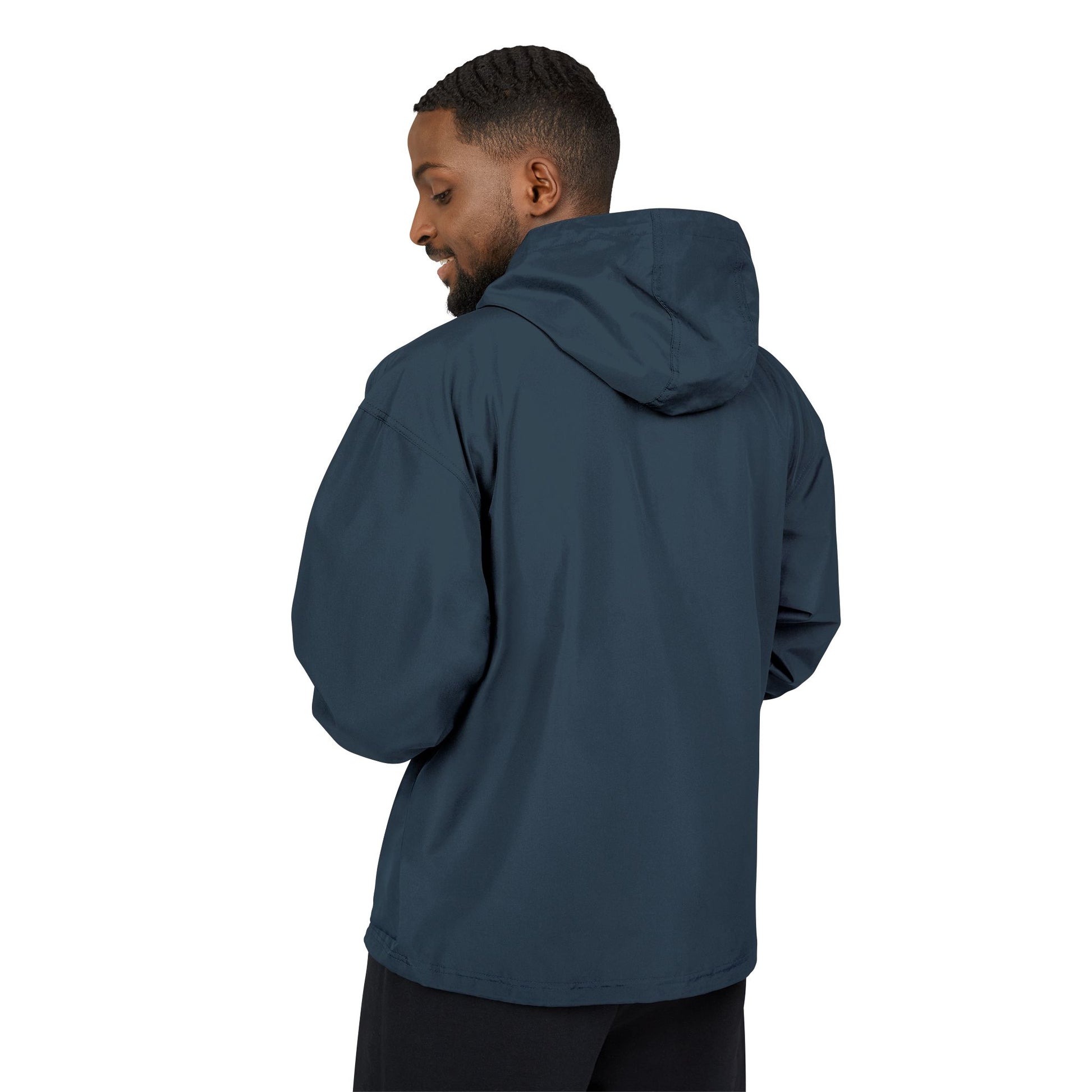 Packable Anorak Jacket — Coastal Wave Crest