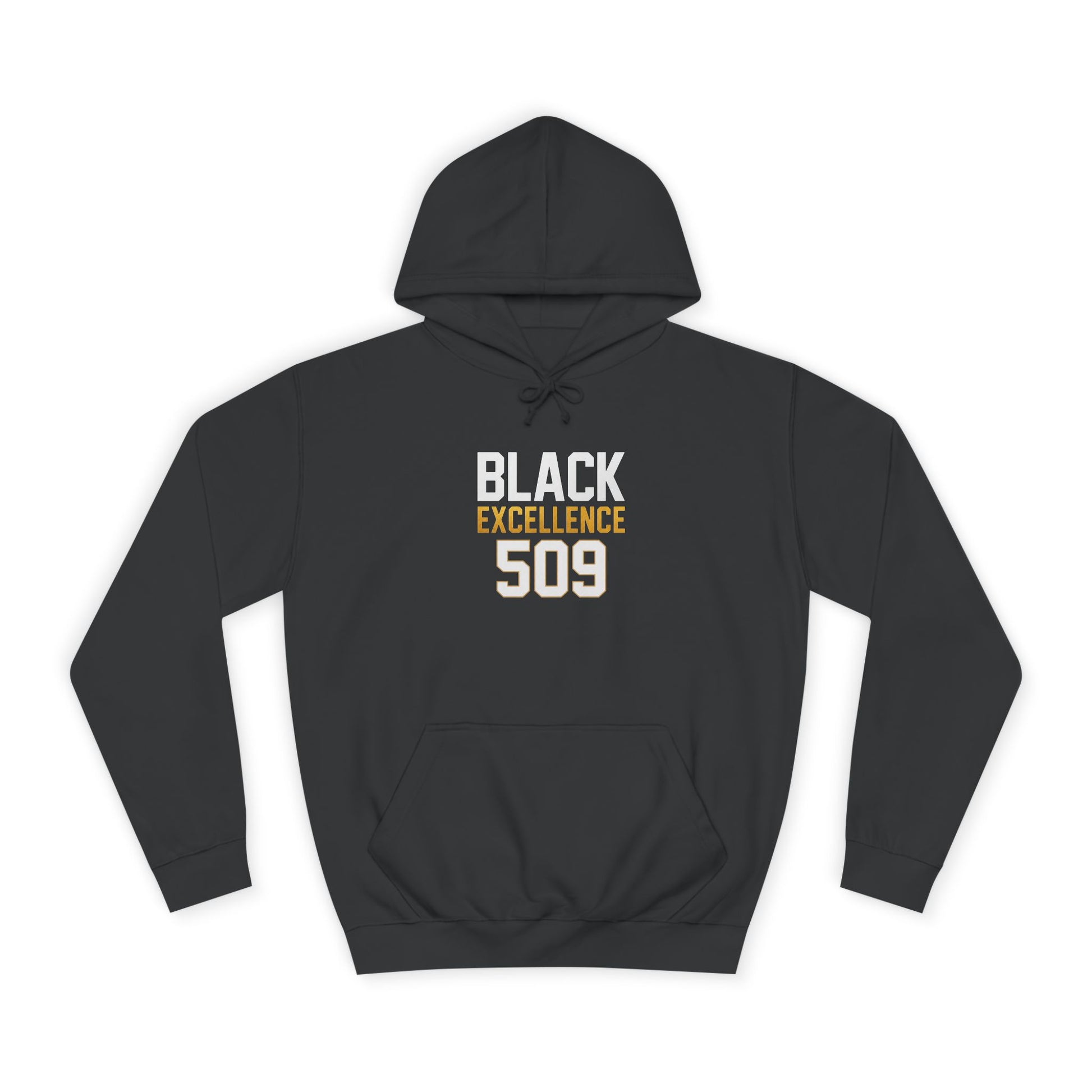 Black Excellence 509 Hoodie — College Style Pullover