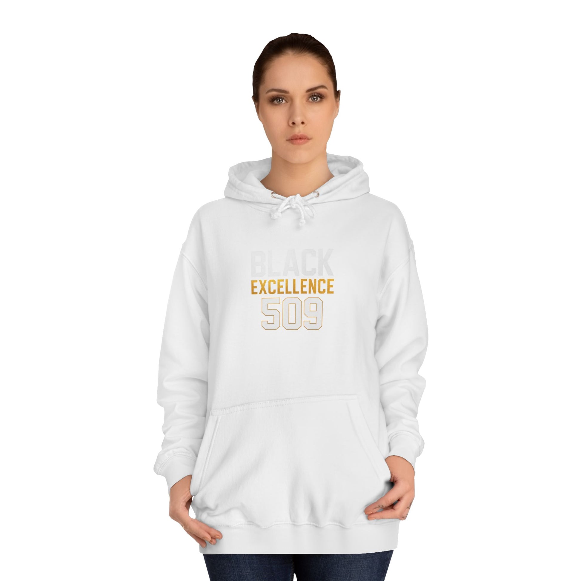 Black Excellence 509 Hoodie — College Style Pullover